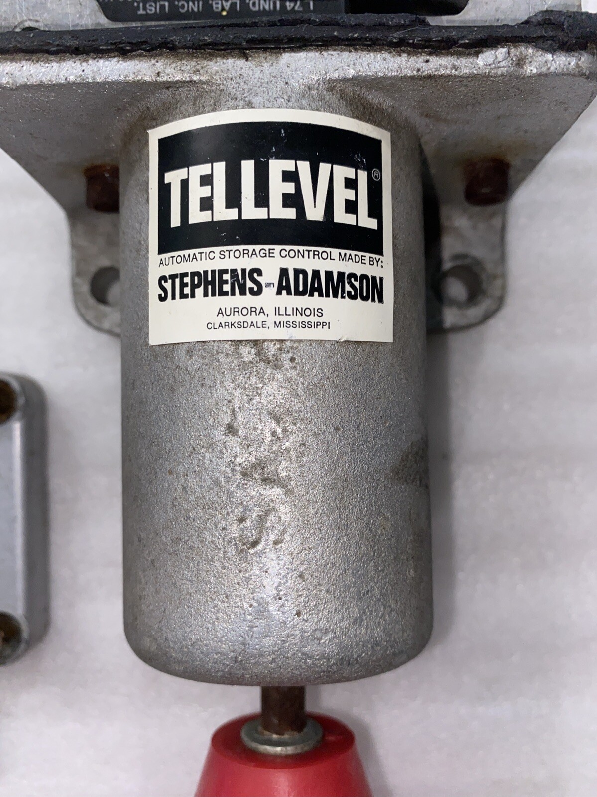 Stephens Adamson Tellevel Automatic Storage Control W/ UL Micro Switch EX-Q