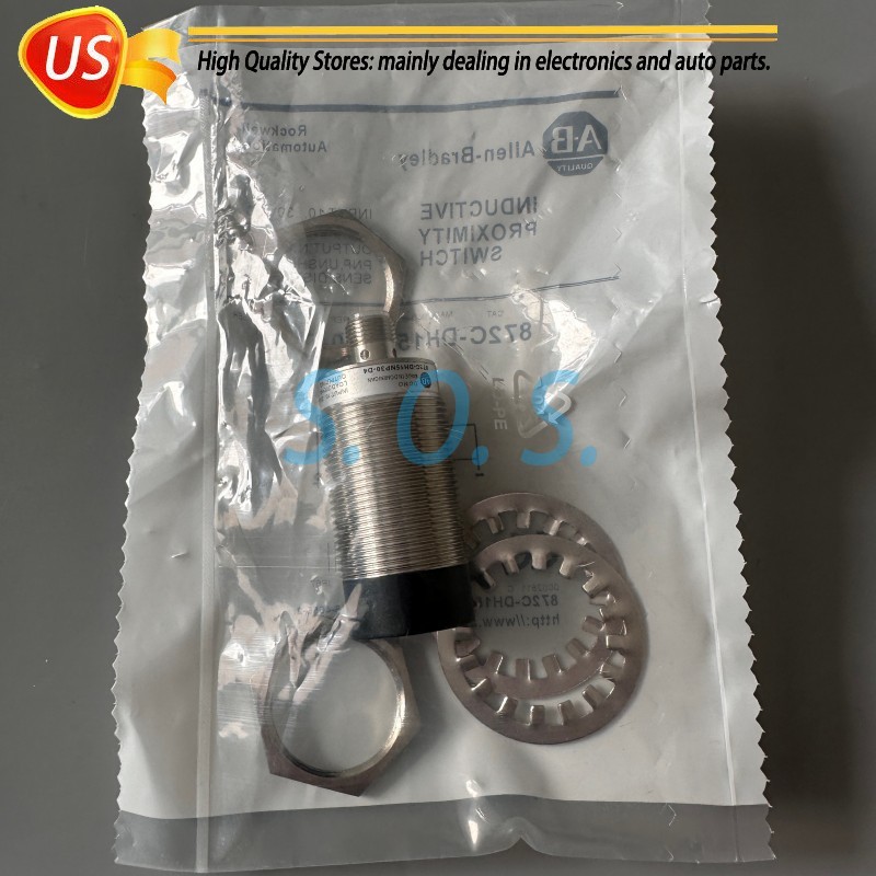 For Allen Bradley 872C-DH15NP30-D4 Proximity Sensor,4-pin,15mm,10-30VDC,NEW