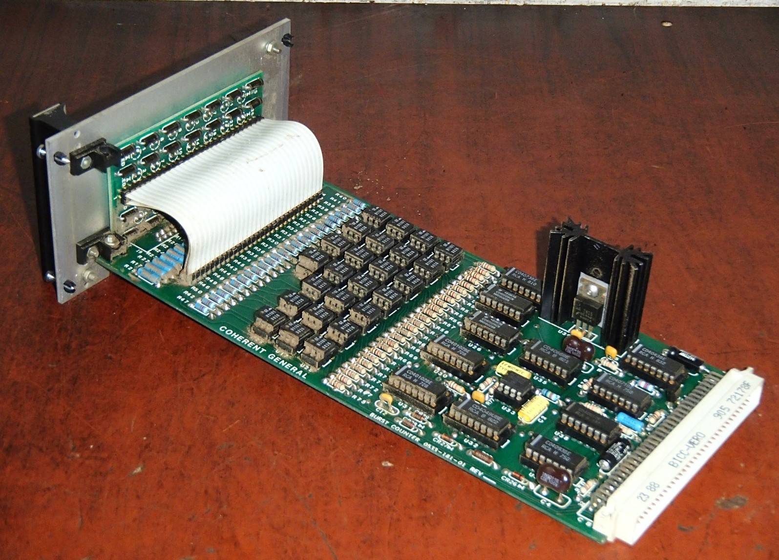 Coherent General Burst Counter 0533-181-01 _ 053318101 _ 0533-181-02 Rev B Card