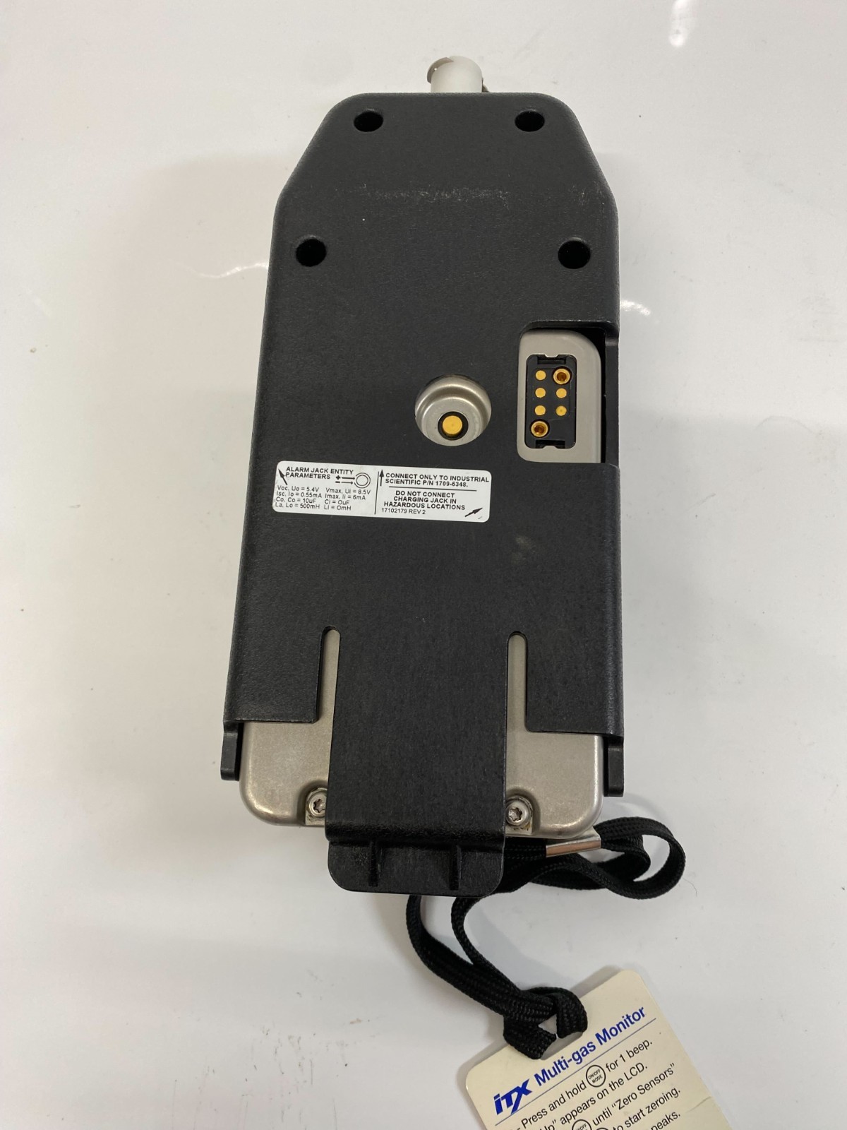 Industrial Scientific Corporation ITX Gas Monitor with ISP Pump