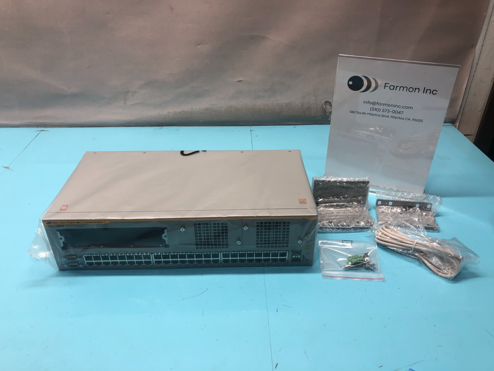 Allied Telesis AT-RP48w-B-85 Rapier 48w Layer 3 L3 Fast Ethernet Switch, 195722