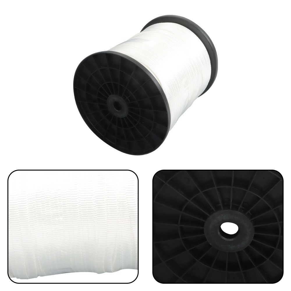 Polyester Pulling Tape Mule Tape 5/8″ x 3000′ 1800lbf Tensile Capacity Gardening