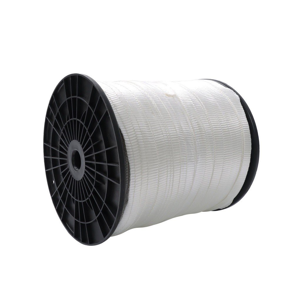 3/4″ X 1053′ Mule Tape Flat Rope Polyester Pull Tape 2500 Lbf Tensile Capacity