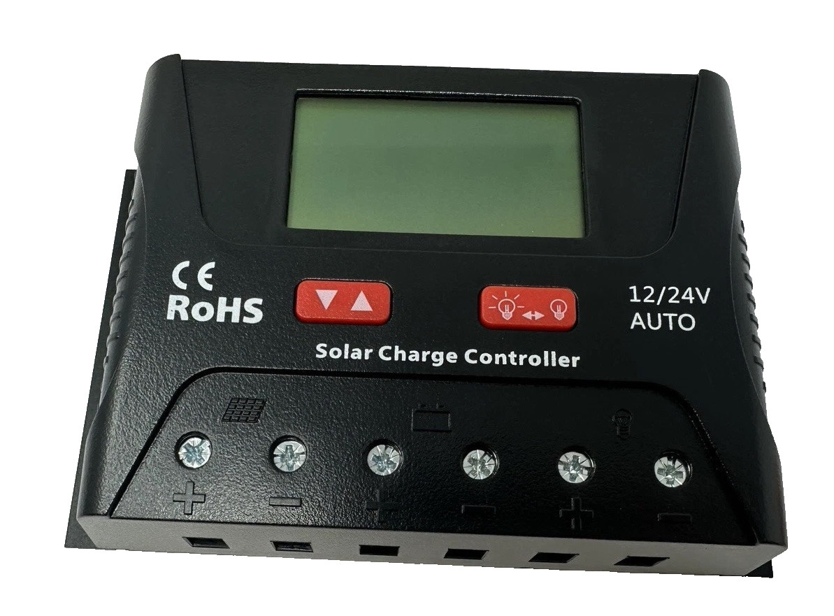 NEW PWM Smart Solar Charge Controller 12V/24V Auto, 40 Amp HP2440-B RoHS