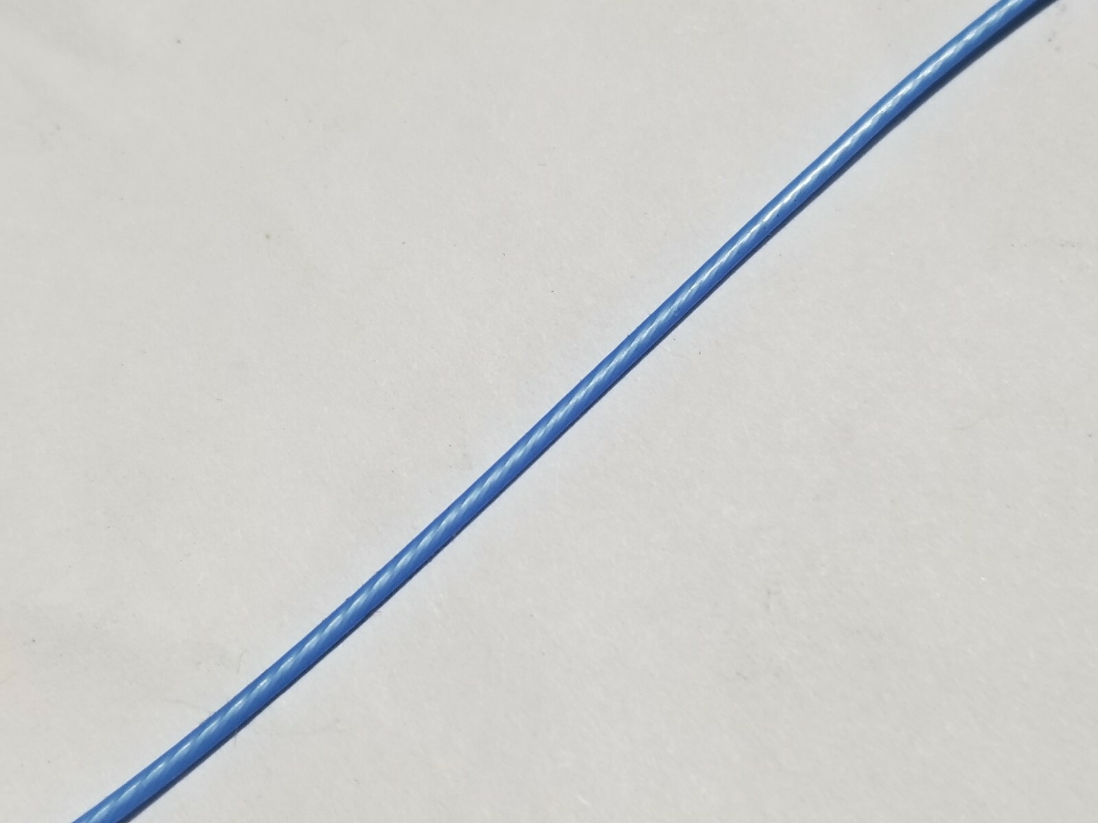 NEW SAMTEC DWCT-24-01 #24awg Power Cable HT Silver Plated Copper FEP Wire Blue
