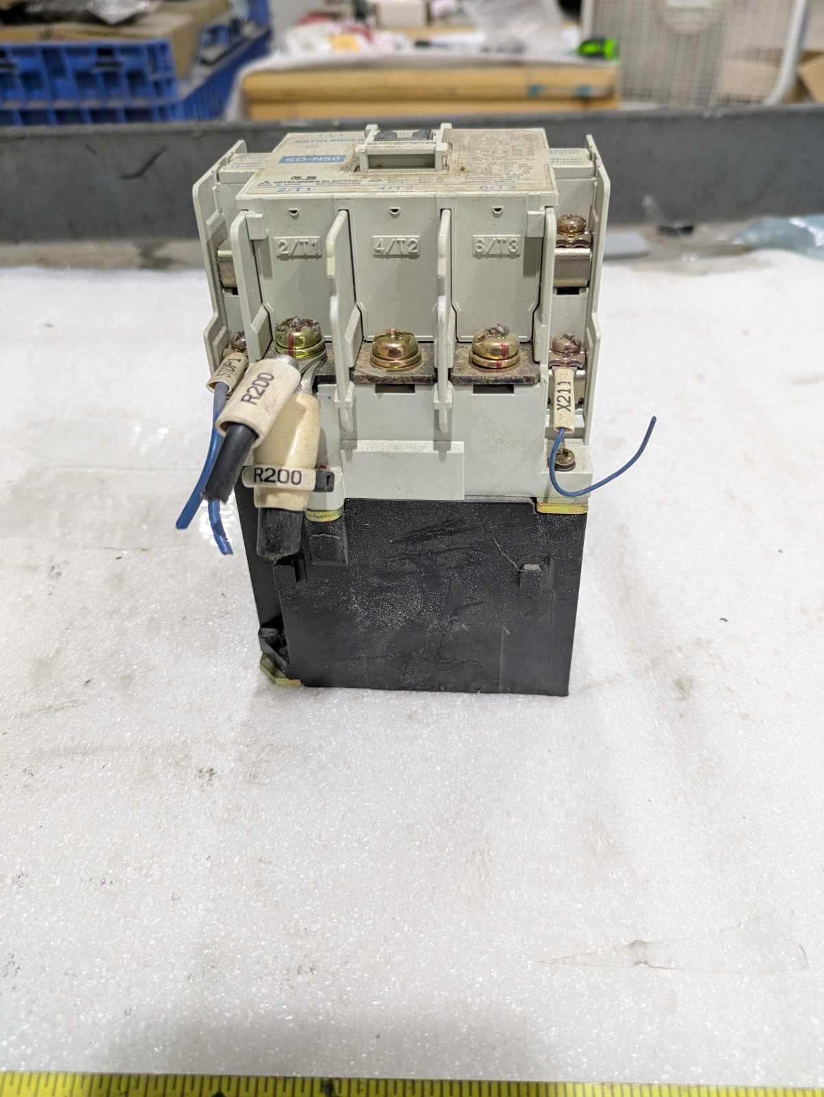 Mitsubishi Electric SD-N50 DC Magnetic Contactor 3-Pole 50A AC-3 35A 11kW Japan