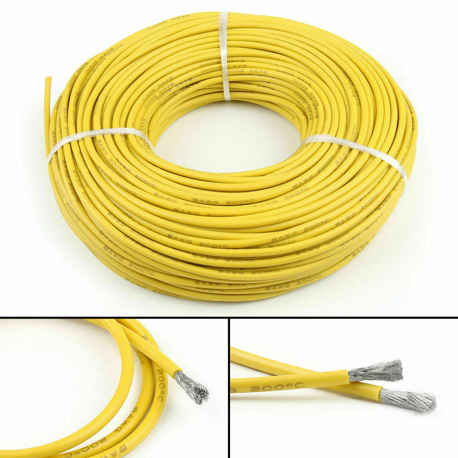 30/28/26/24/22/20/18/16/14/12 awg Silicone Stranded Wire Kits 6 Colors Mixed 30M