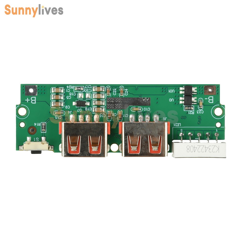 PD/QC 22.5W Fast Charging Module DIY Mobile Power Bank Circuit Board LED Display