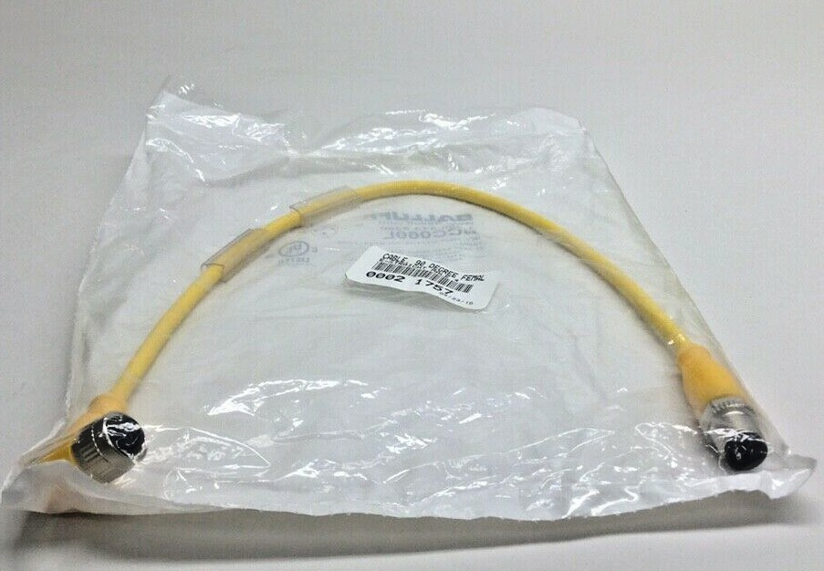 Balluff BCC060L Cable 90′ Degree Female and Male Threaded Straight