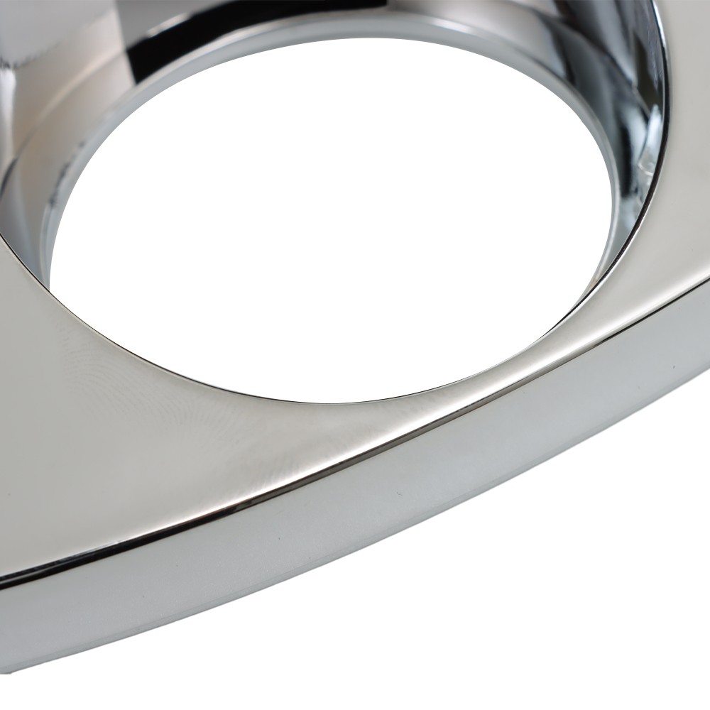 33mm Nut Covers Plastic Chrome Rear Wheel Axle Hub Cover Kit Semi ABS Set of 4