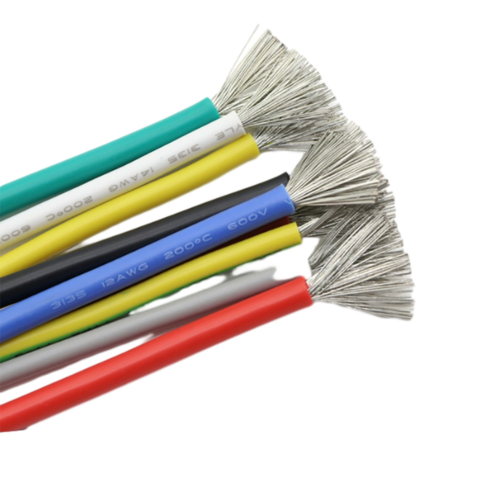 10AWG – 30AWG Silicone Electrical Wire Flexible Stranded Cable Tinned Copper