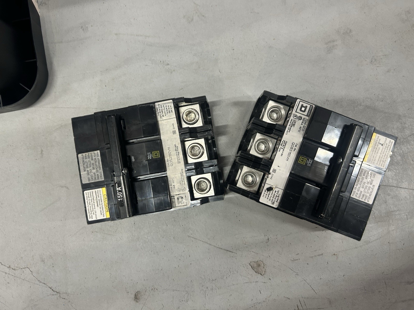 Lot of Industrial Electrical Distribution and Motor Control Equipment. Used