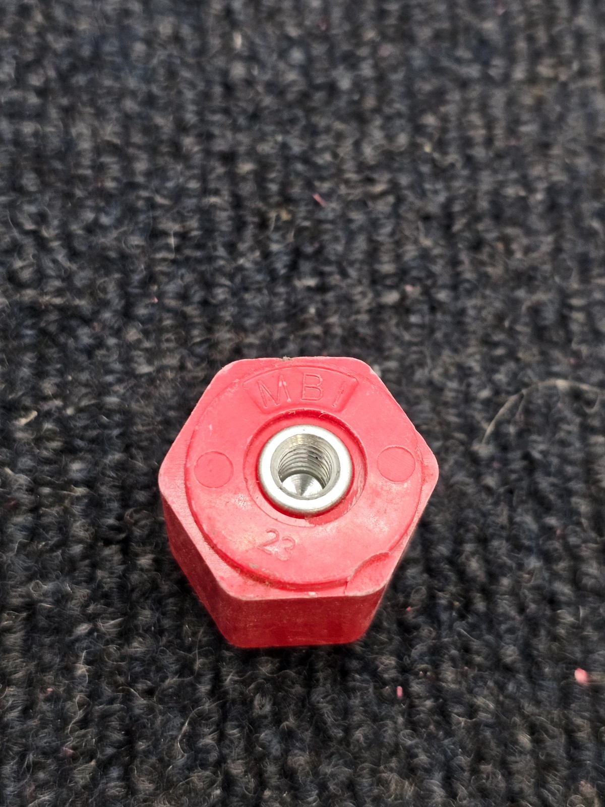 (QTY 4) MBI Mar-Bal 23 Electrical High Voltage Standoff Insulator 1″