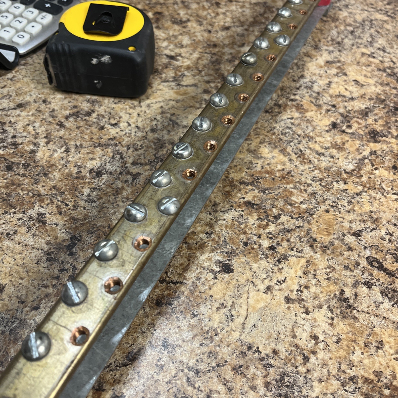 Copper Ground Bar Isolation Equal Potential