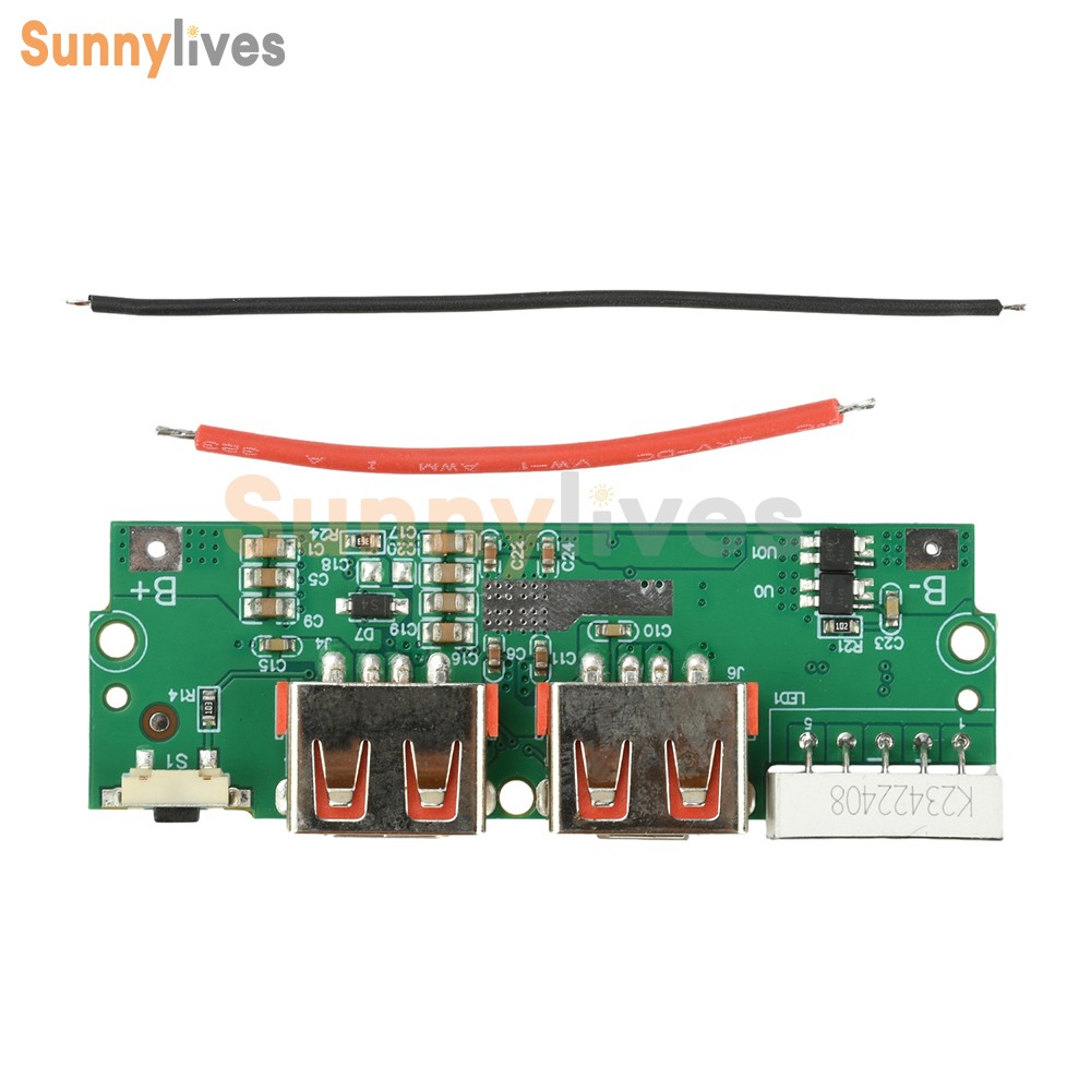 PD/QC 22.5W Fast Charging Module DIY Mobile Power Bank Circuit Board LED Display