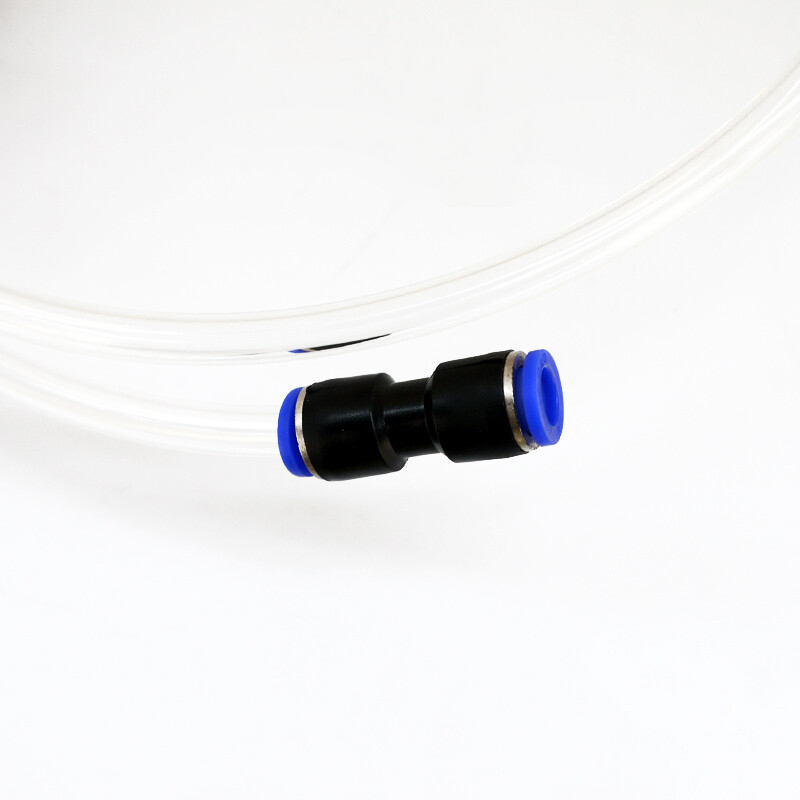 Pneumatic Hose Quick Coupling Plastic Push Connectors Straight/L/Y/T Type Black