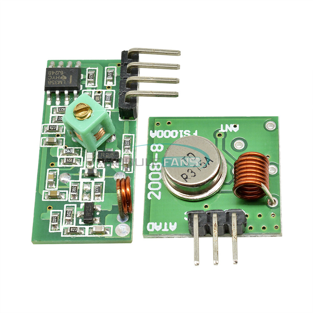 10PCS 315Mhz RF transmitter and receiver kit Module ARMMCU Raspberry Pi Arduino
