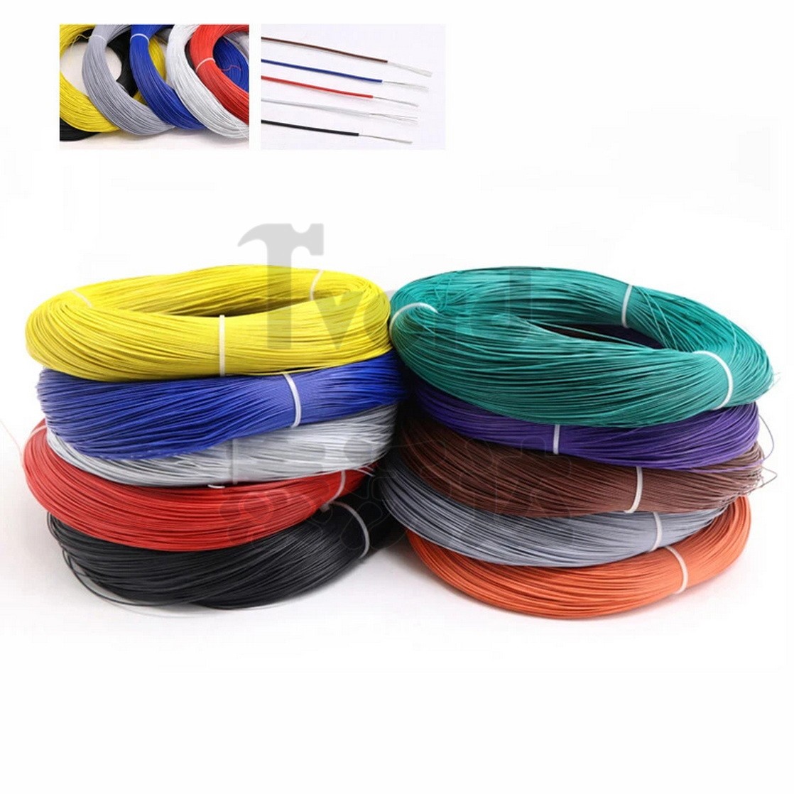 Stranded Wire Cable 26/28/30/32AWG Flexible PVC Insulated Electronic UL1571 Wire