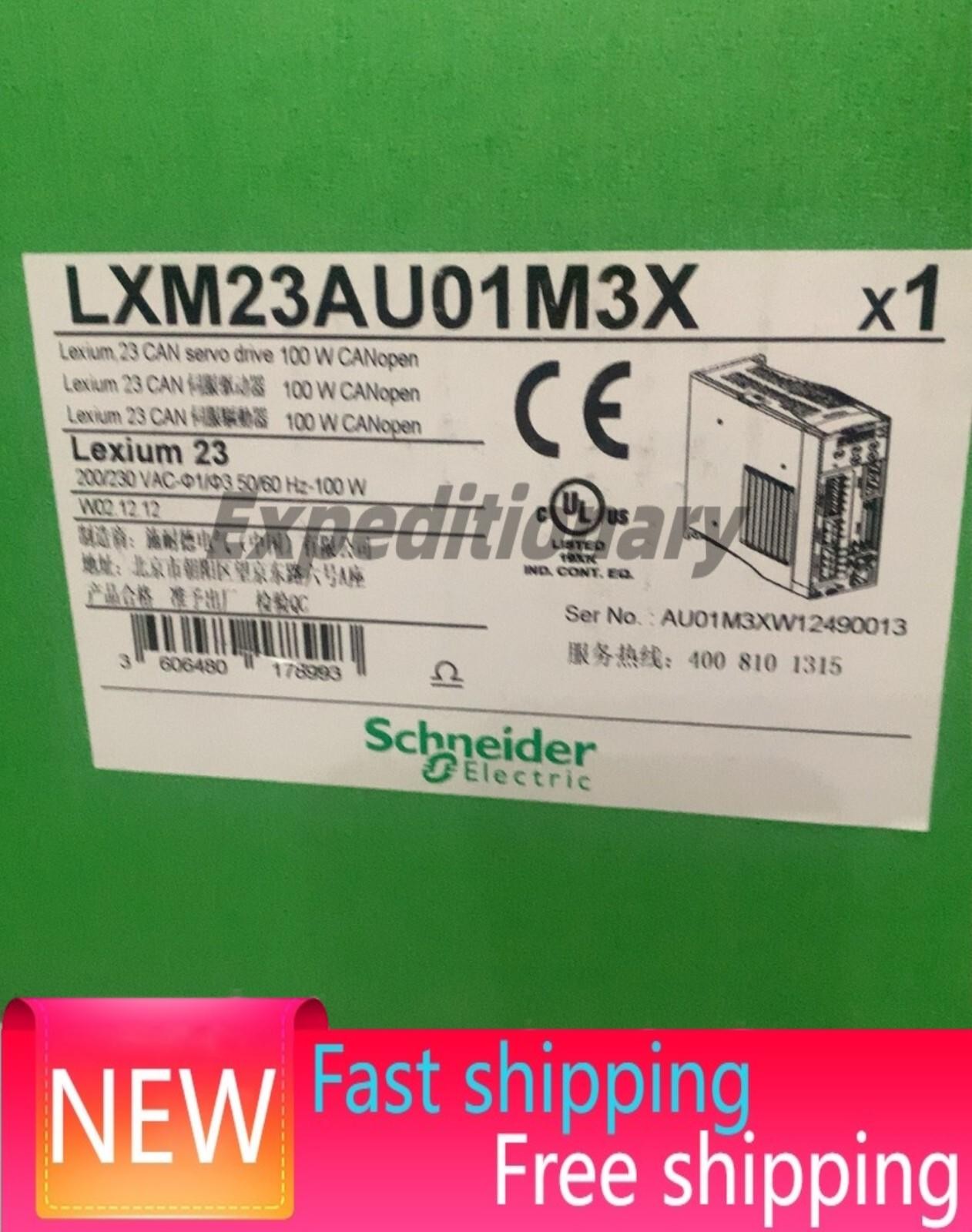 Servo Drive LXM23AU01M3X Ship US Free TAX