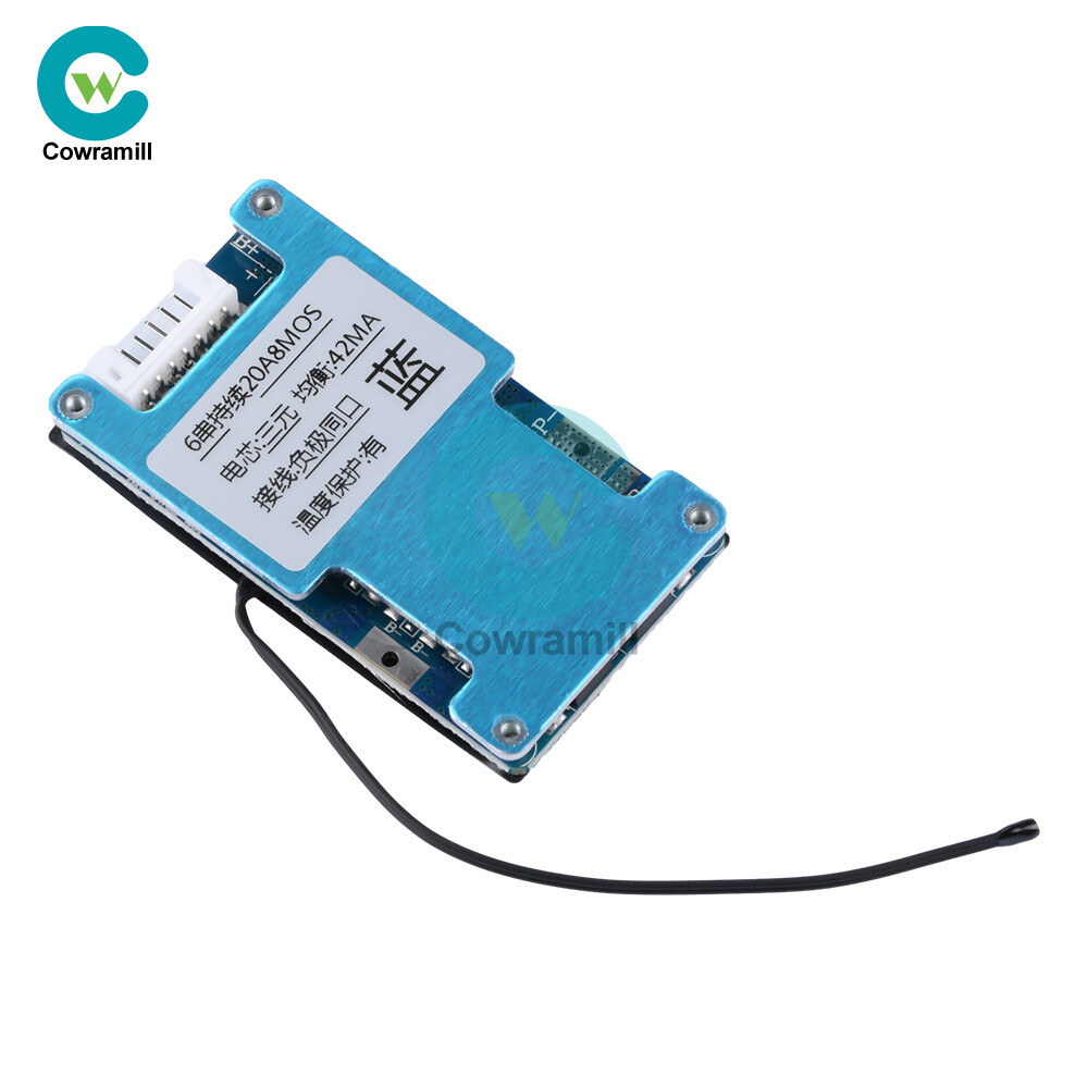 Lithium Battery 6S Balanced Charge Board Equalizer With Temperature Protection