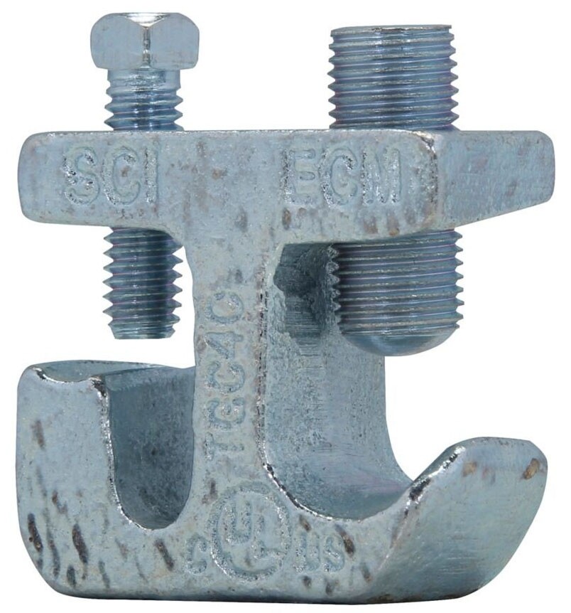 Crouse-Hinds TGC40, 6 to 2/0 AWG, Iron, Cable Tray Grounding Clamp, 1pc