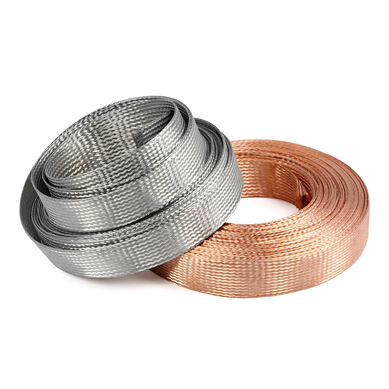 Tinned Copper/Pure Copper Metal Shielding Braided Sleeving 2/4/6/8/10/12mm-28mm