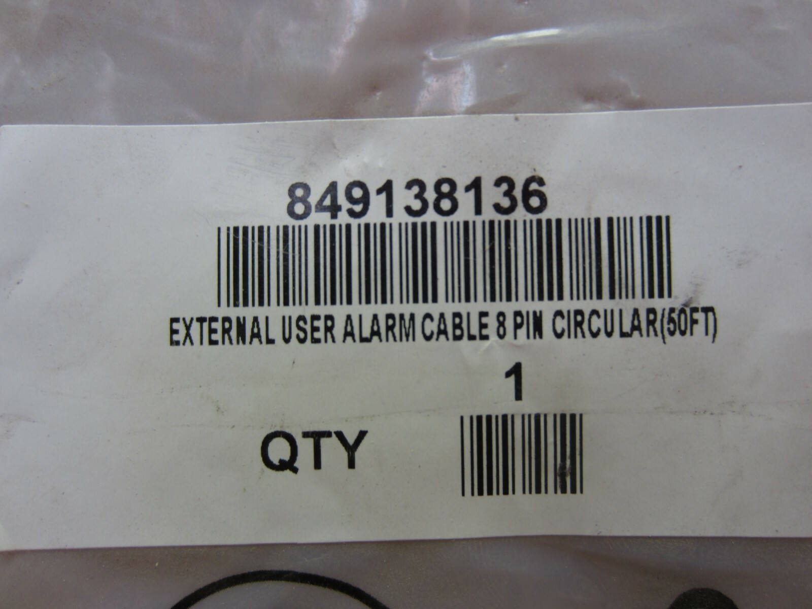 Alcatel Lucent 849138136 50 ft. CAT5 Patch Cable, Alarm Cable 8 Pin Circular