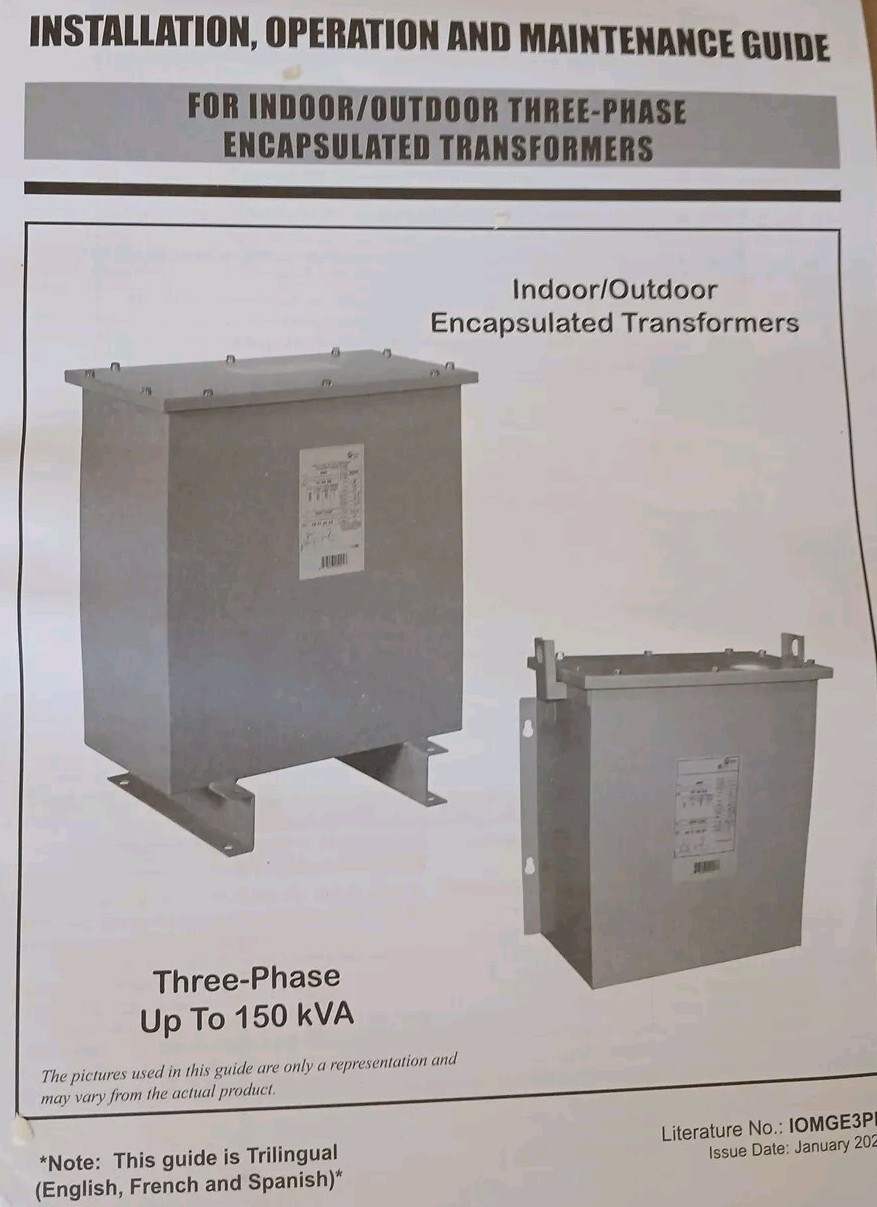 Hamond Power Transformer – CF3F002KBS 480 Volt 3 Phase 60hz