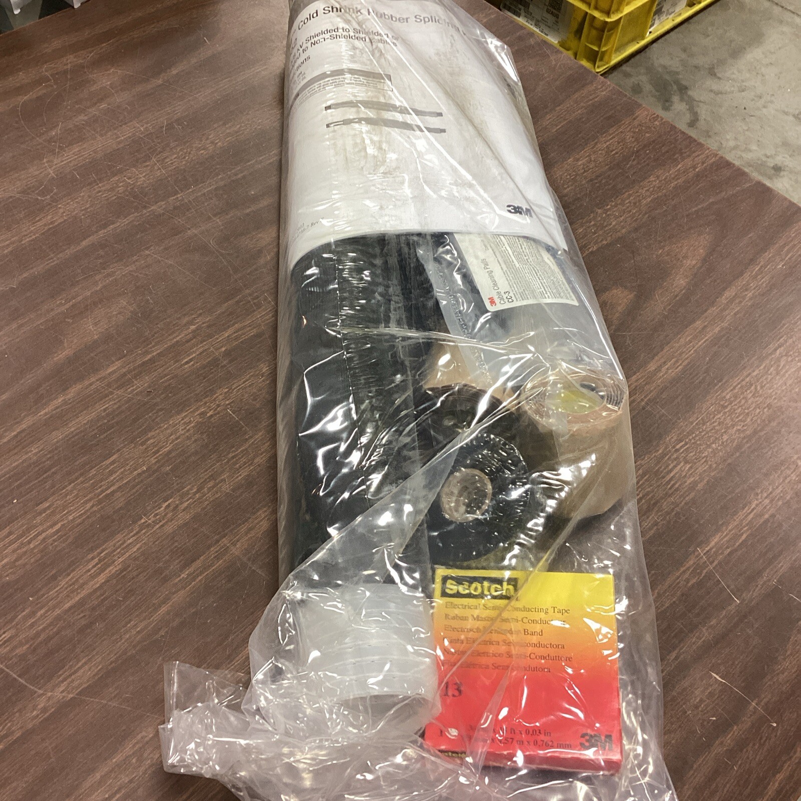 3M Cold Shrink Rubber Splice Kit 5552 Rev E 78-8096-4738-7 (D82)