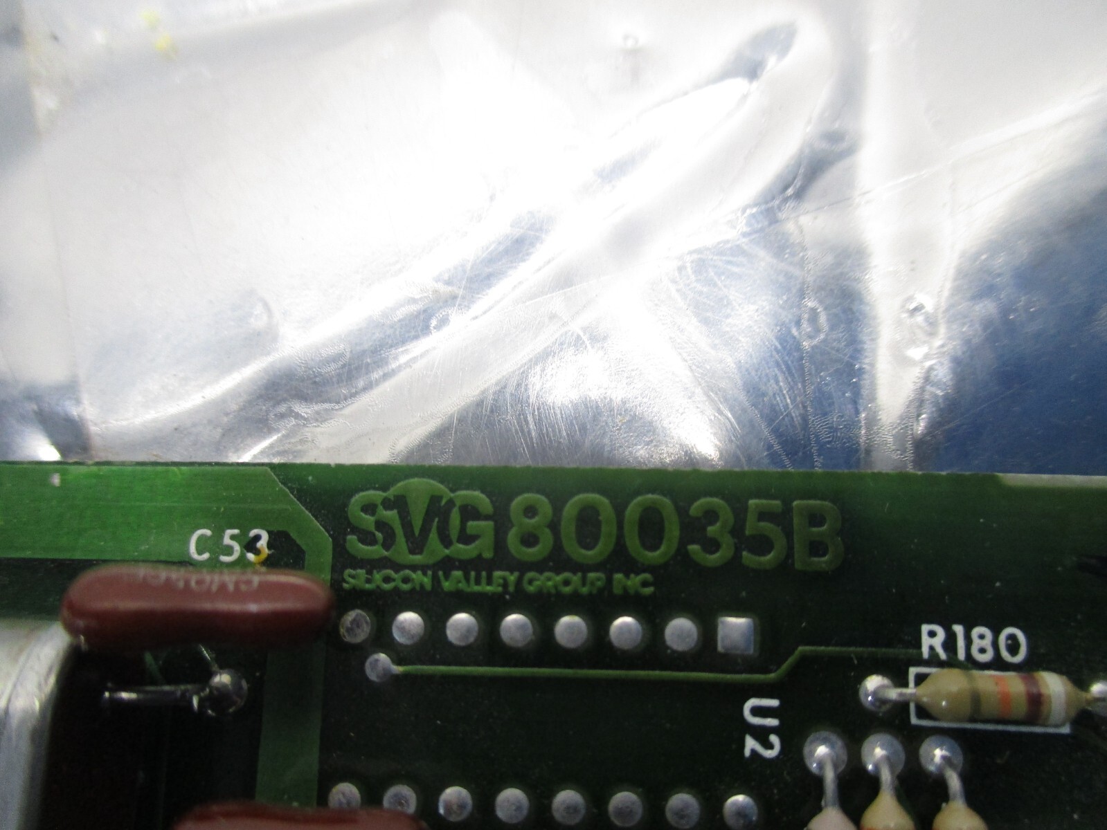 SILICON VALLEY GROUP SVG 80035B SVG80035B-03 PCB Silicon Wafer Scrubber, 114609