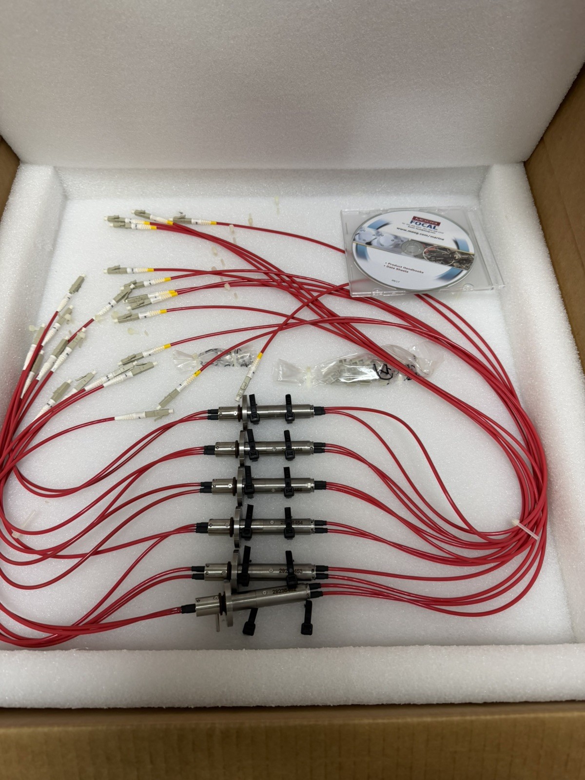 MOOG FOCAL FO292 Fiber Optic Rotary Joint (FORJ) – Two Channel Multimode