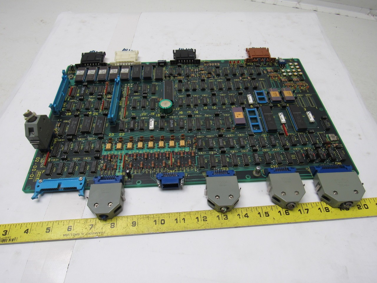 Hitachi Seiki 02-00-01 TR-6.10 PC Card For Control Gear 220/220V 50/60Hz 1Ph 2Kv
