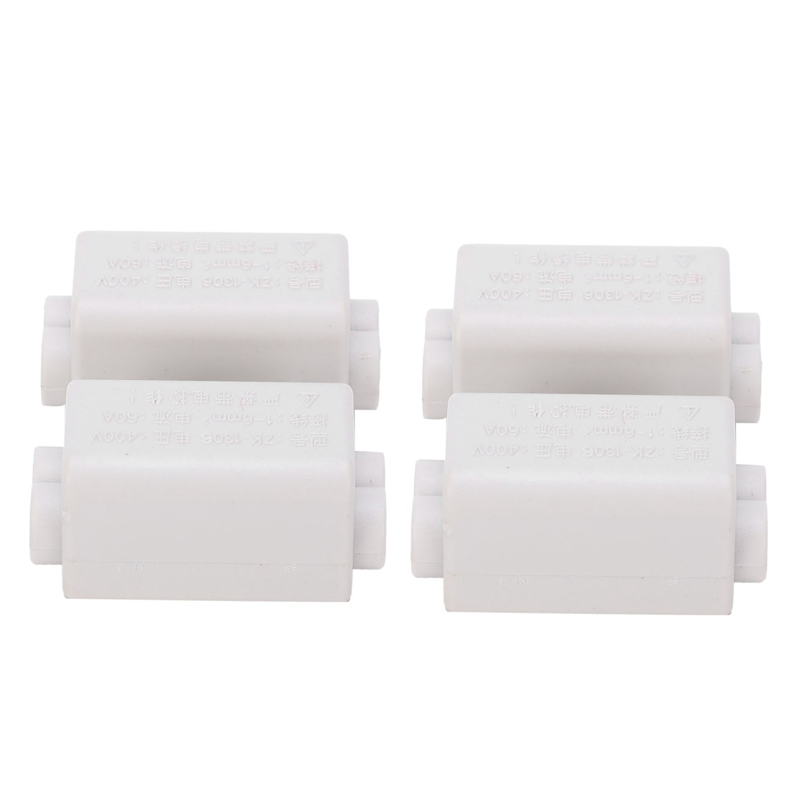 2Pcs High-Power Wiring Splitter Non-Breaking Design Main Function Terminal Block
