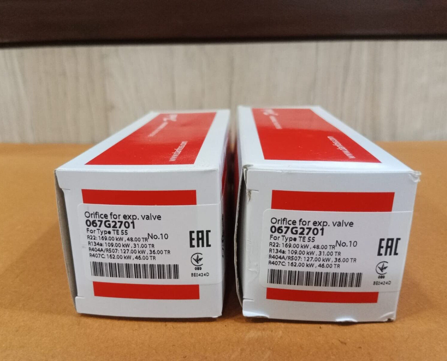 1PC- Danfoss 067G2701 Orifice for expansion valve, ORF,R407C/ TE 55- Brand New