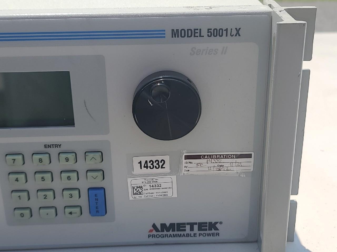 California Instruments 5kVA AC Power Source Model 5001iX Series II