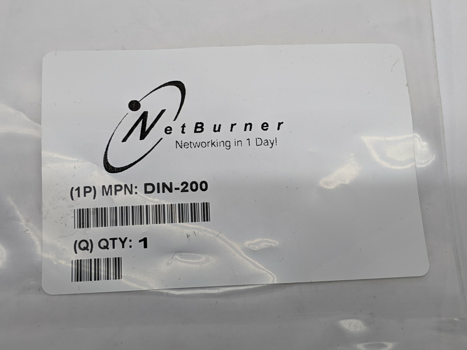 NetBurner DIN-200 Din Rail Mounting Kit