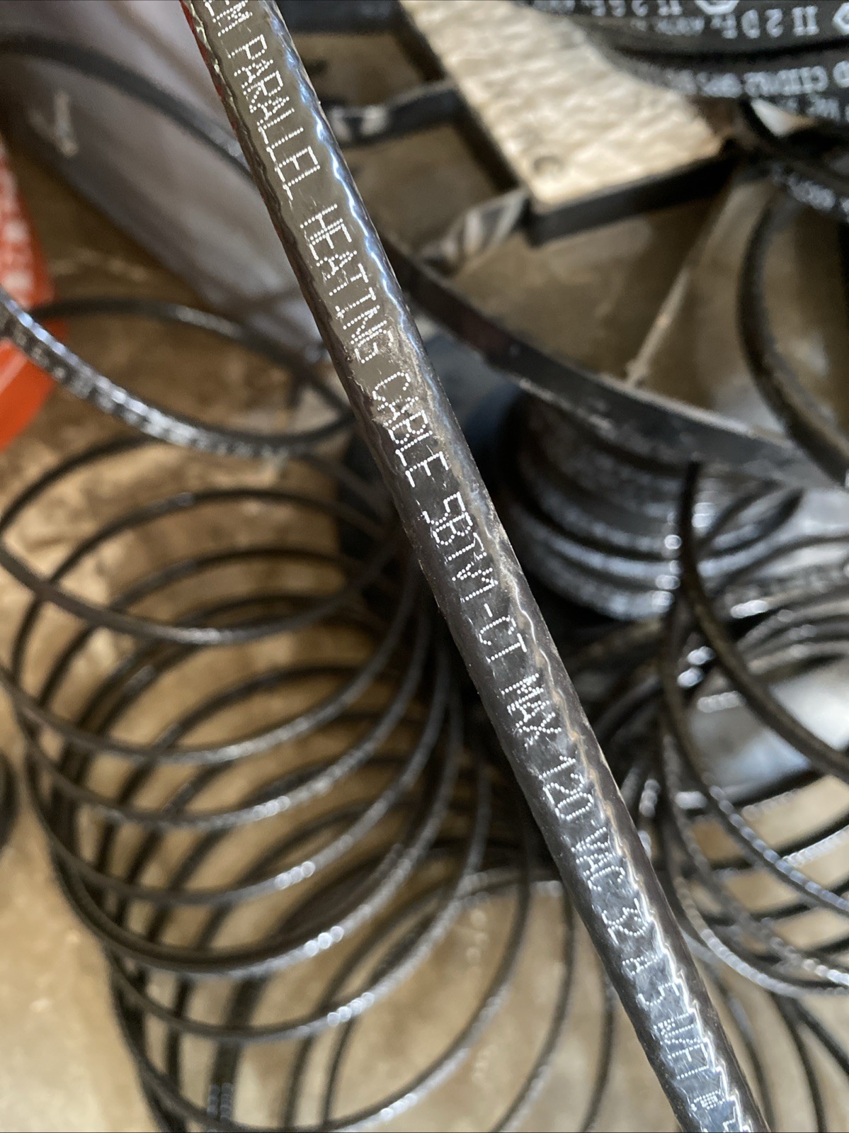 nVent Raychem 5BTV1-CT BTV Self-Regulating Heating Cable 66M. 216+ Feet