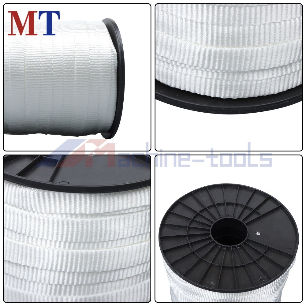 3/4″ x 528′ Mule Tape Flat Rope Polyester Pull Tape 2500 Lbf Tensile Capacity