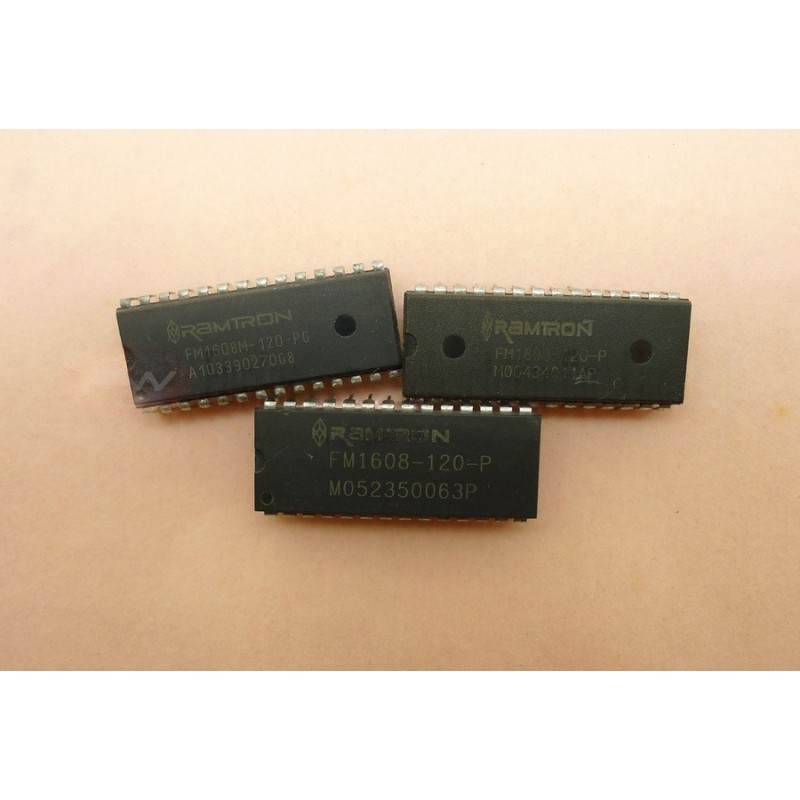 20PCS Ramtron FM1608-120-P FM1608-120-PG FM1608 64Kbit FRAM NVRAM DIP28