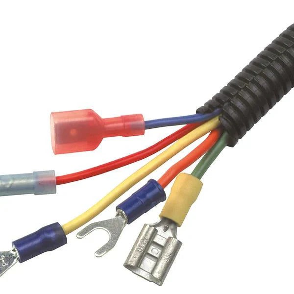American Terminal 100 FT 5/8″ Split Loom Tubing Wire Conduit Hose Cover Auto