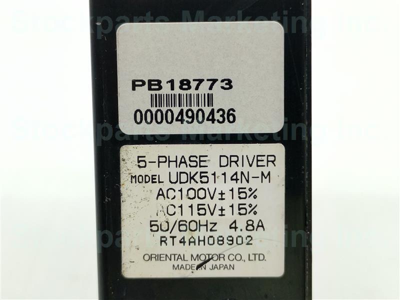 Super Vexta UDK5114N-M UDK5114NM 5-Phase Driver AC100V AC115V 4.8A 50/60Hz