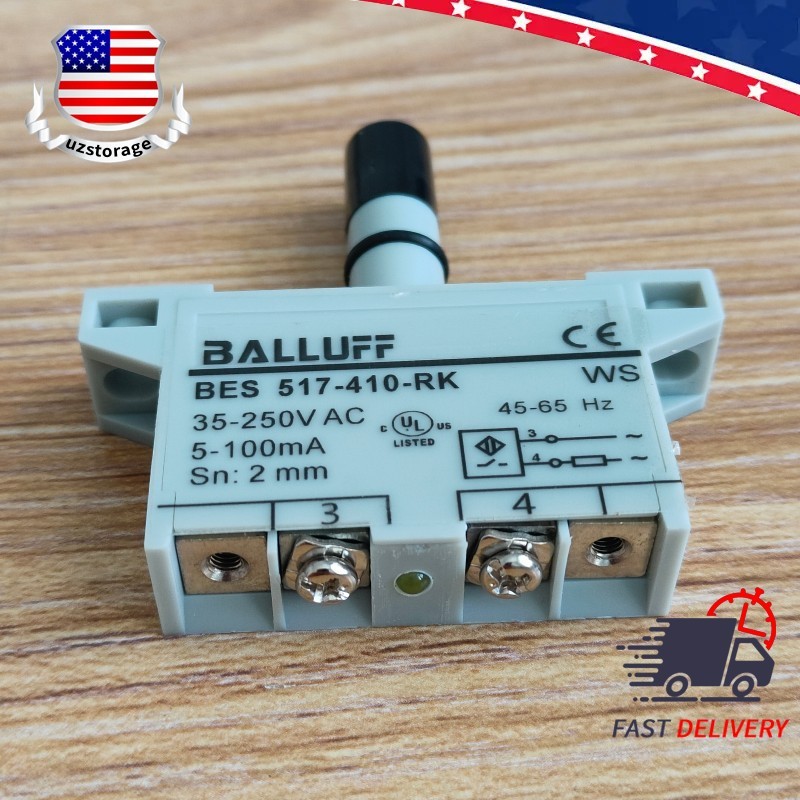 For Balluff BES02MW BES 517-410-RK Inductive Proximity Switch Sensor 35-250VAC
