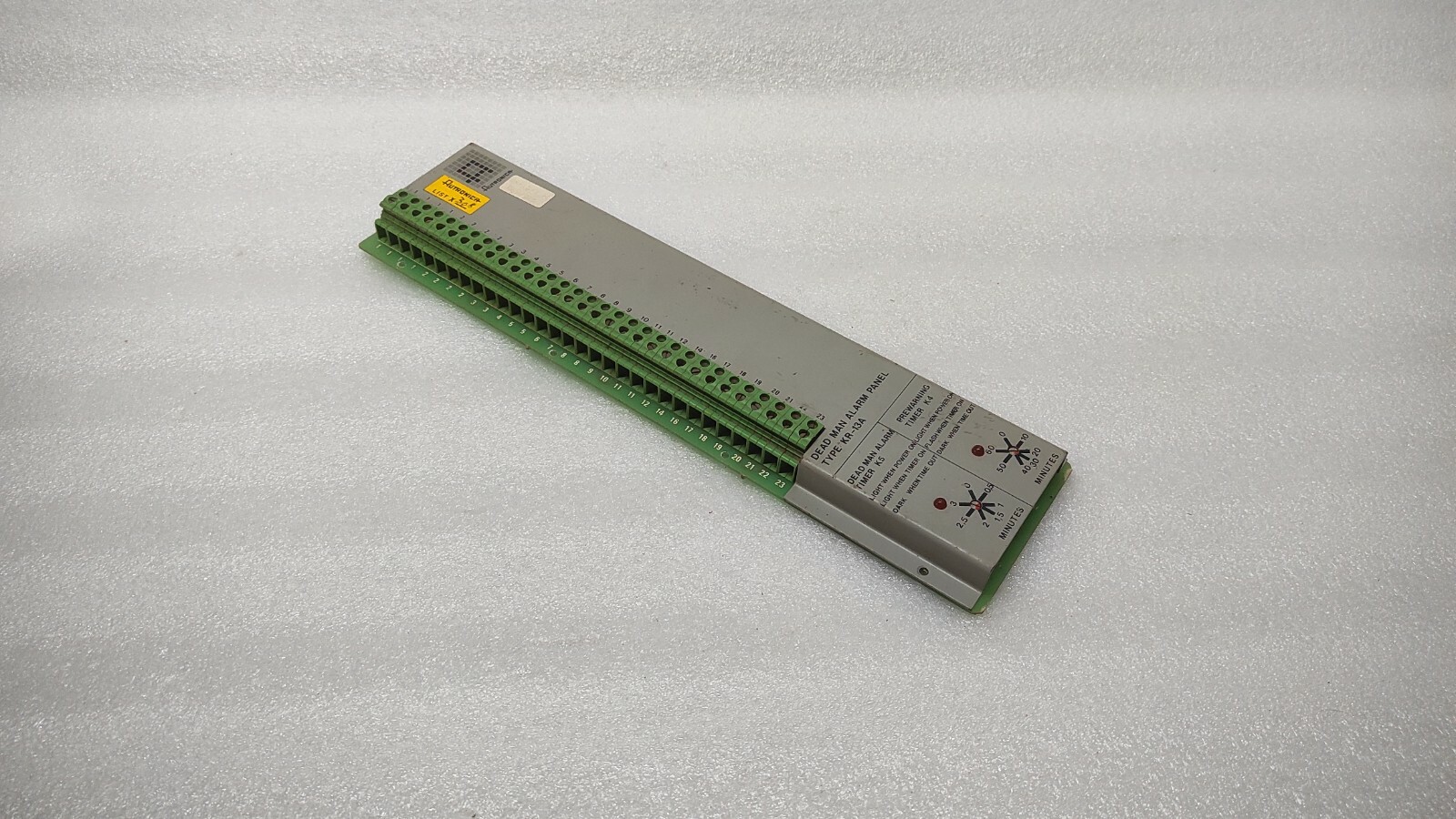 AUTRONICA KR-13A DEAD MAN ALARM PANEL KR-13A