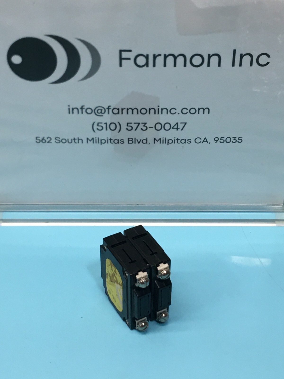 AIRPAX IELH11-1-63F-20.0-01-V MAGNETIC 2-POLE CIRCUIT BREAKER, 169319