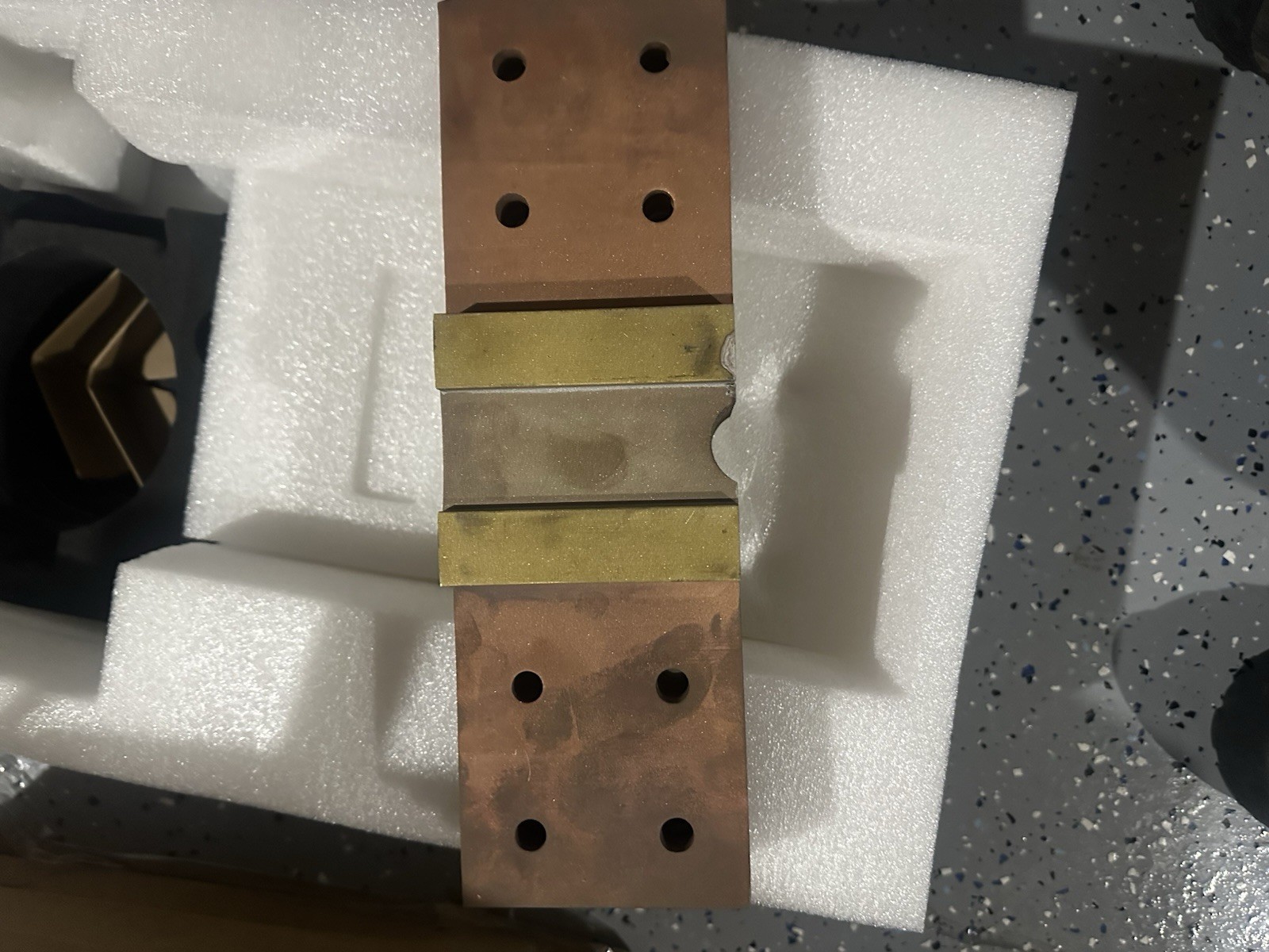 Empro F 4000 50 Shunt 4000 Amp DC Busbar Shunt, 50mV Output, High-Accuracy 4000