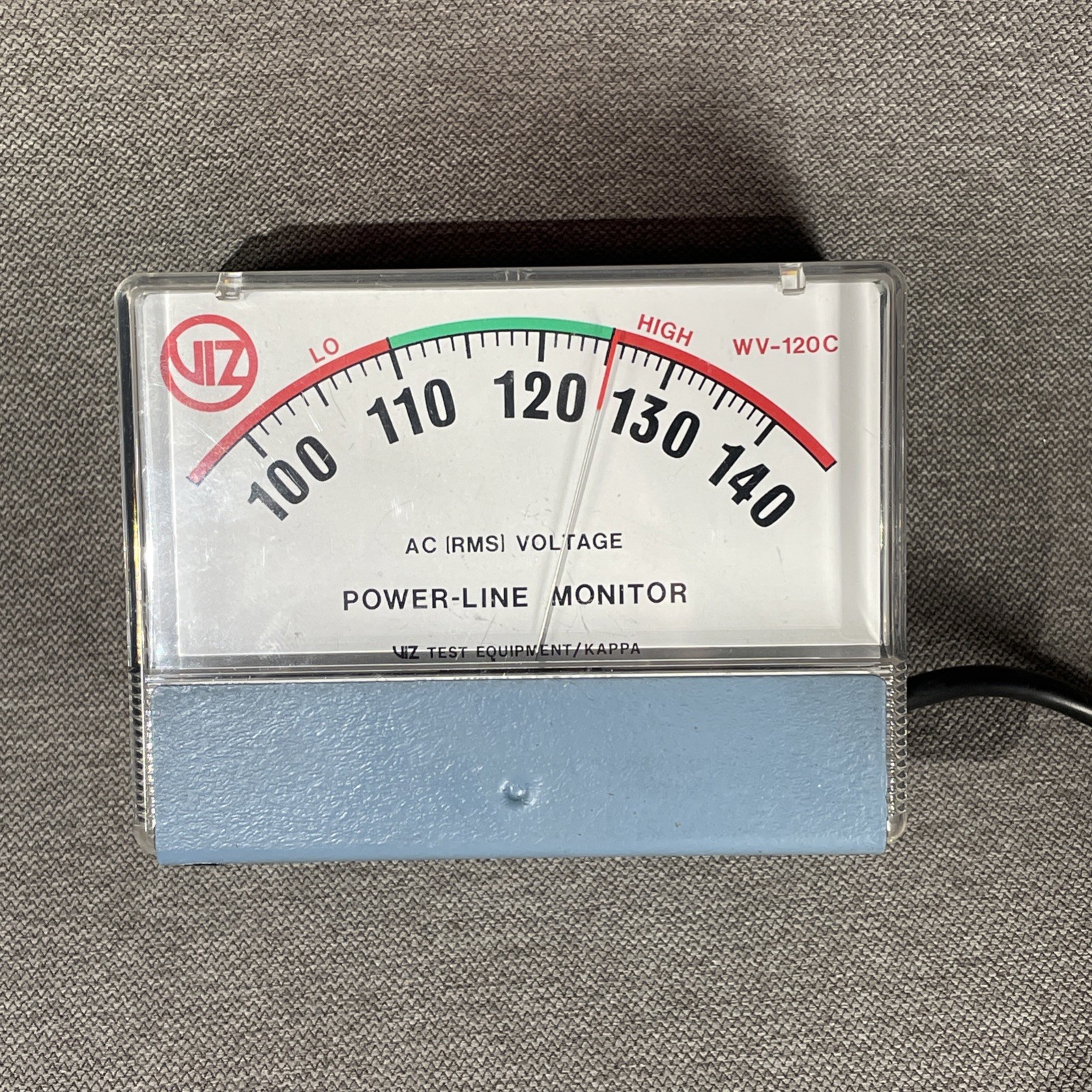 VIZ Test Equipment – VIZ AC RMS Voltage Power Line Monitor Meter VW-120C