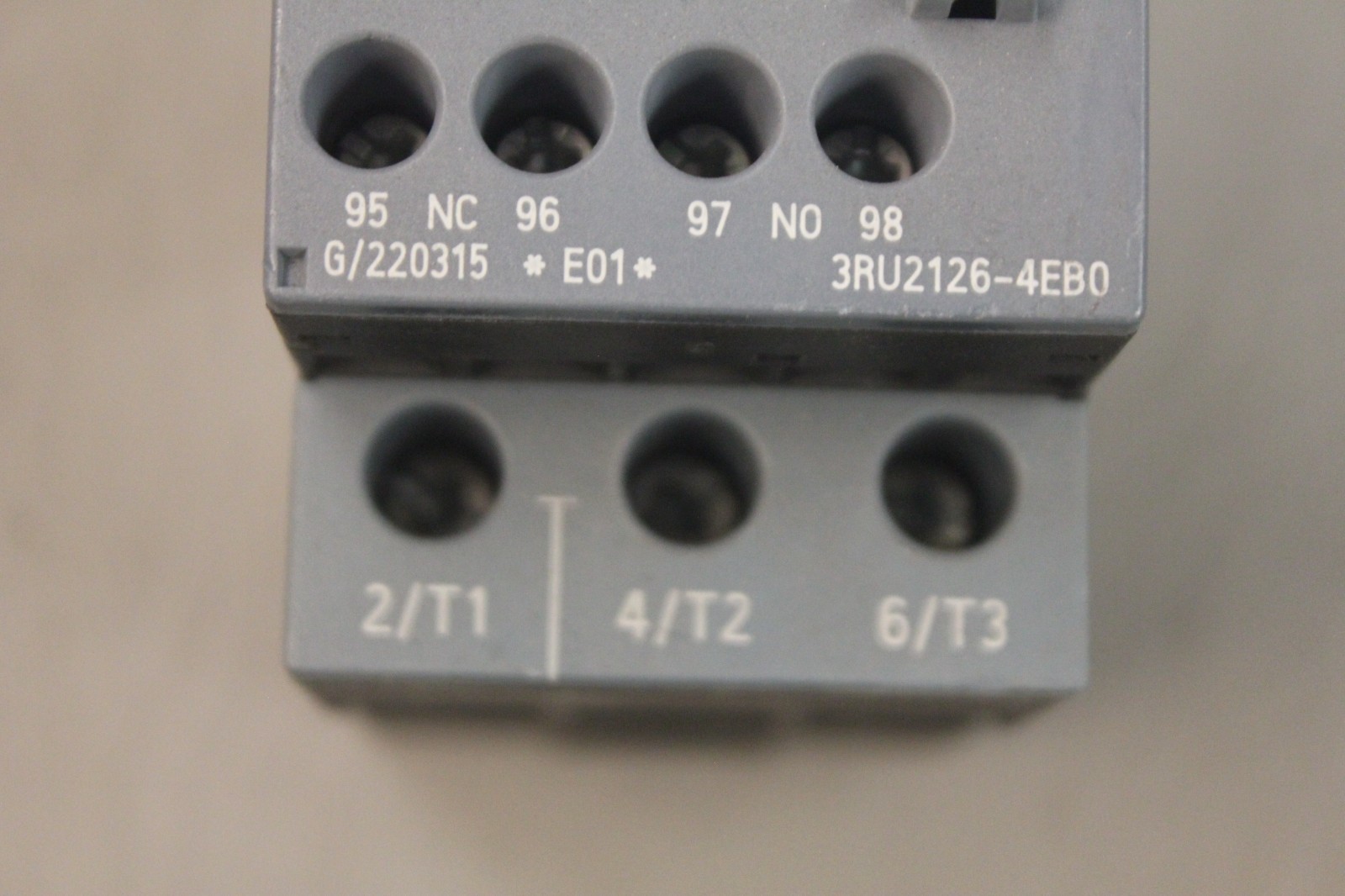 SIEMENS SIRIUS 3RU2126-4EB0 OVERLOAD RELAY