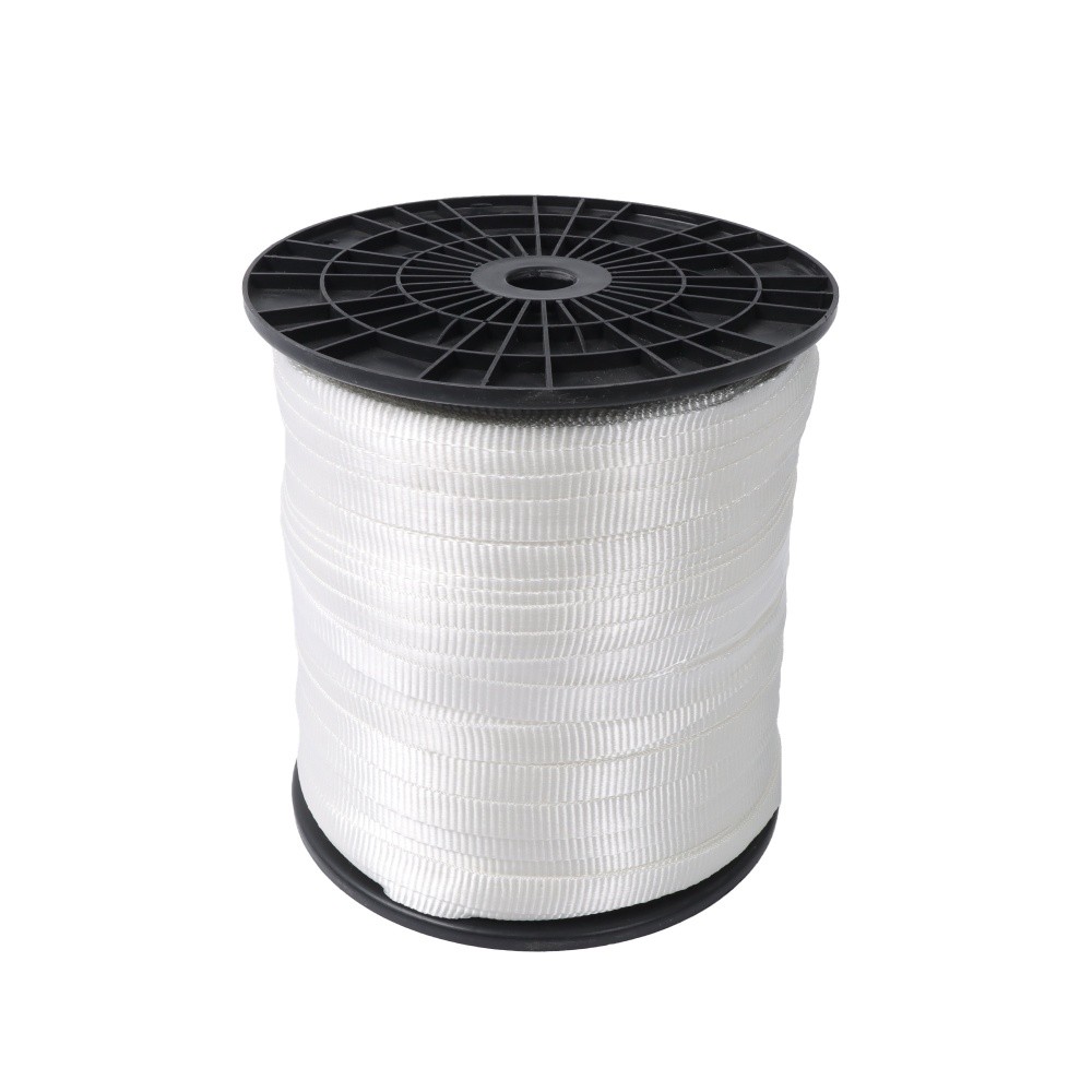3/4″ X 1053′ Mule Tape Flat Rope Polyester Pull Tape 2500 Lbf Tensile Capacity