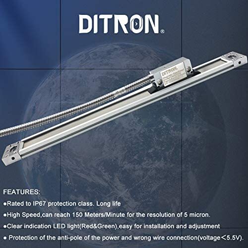 4″-40″ 5um/1um Magnetic Scale Encoder /Digital Readout DRO 3Axis DRO 2Axis Mill