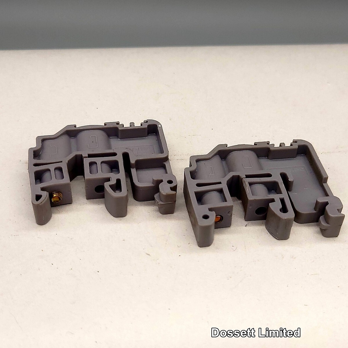 [Lot of 2] ENTRELEC B1 Terminal Block End Barrier